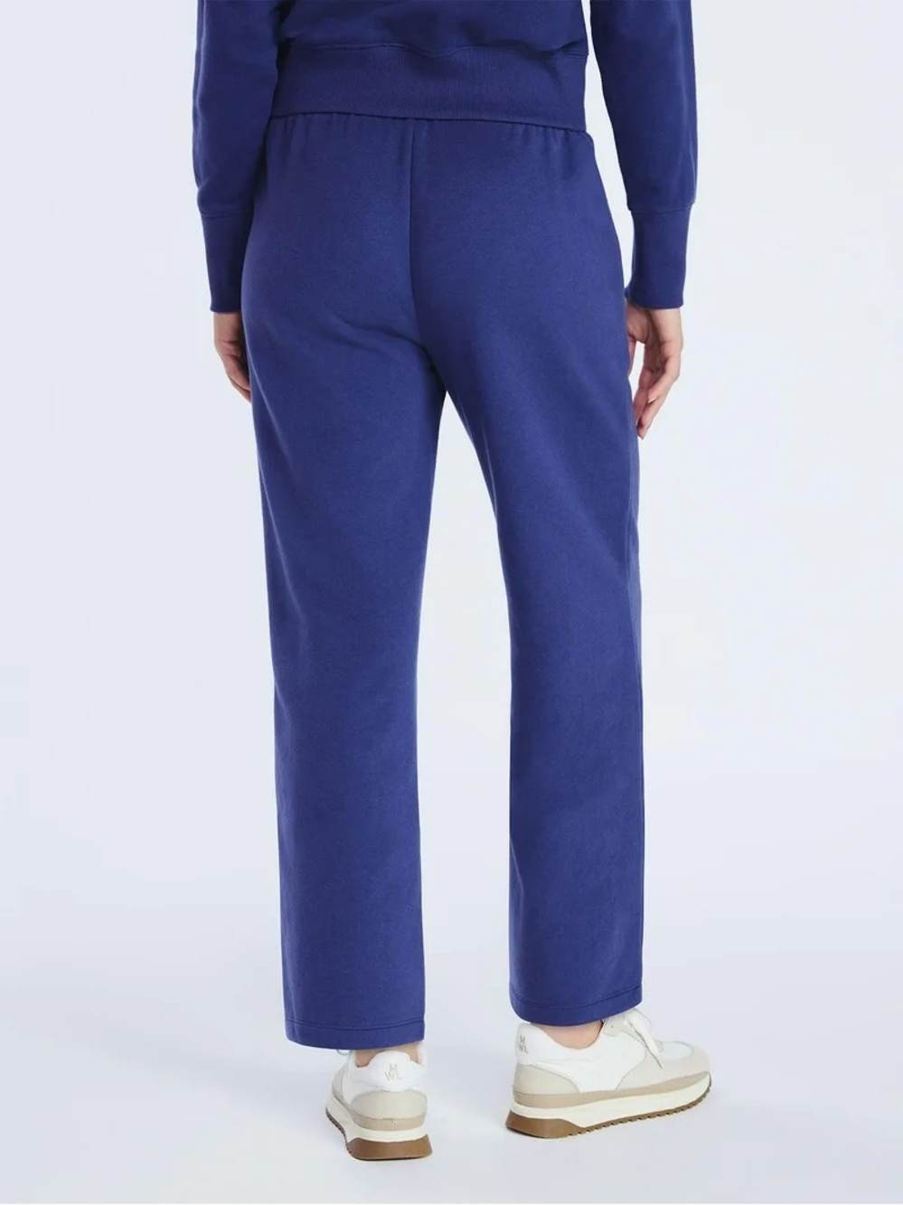 Free Assembly Women's Navy Daisy Embroidered Hoodie and Sweatpants 2pc Set - Picture 5 of 15